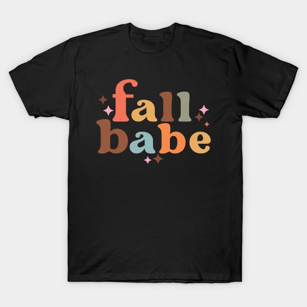 Fall Babe T-Shirt by West 5th Studio